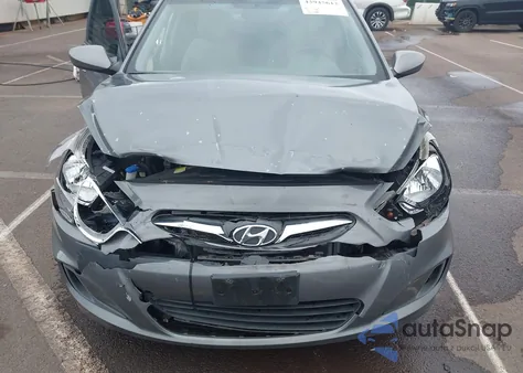 2014 Hyundai Accent Gls z USA, uszkodzony, nr VIN KMHCT4AE1EU759533